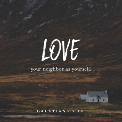 love your neighbor as yourself
