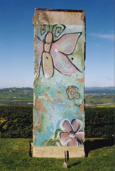 berlin wall piece at RR Pres. Library