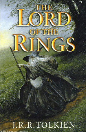 lord of the rings wizard book cover