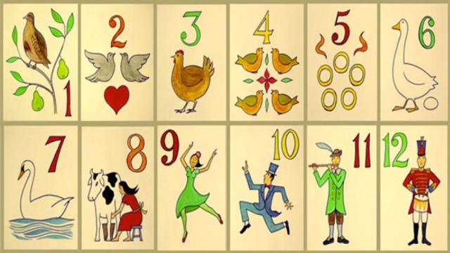 12 days of Christmas 1