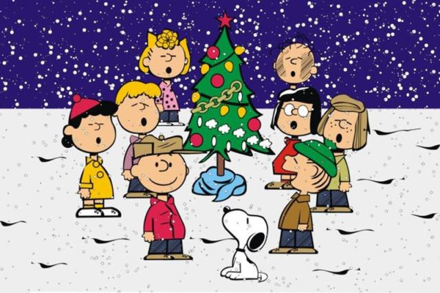 peanuts singing christmas carols