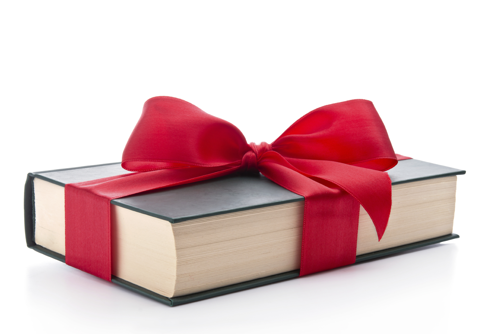 Gift wrapped book