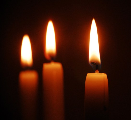 three candles